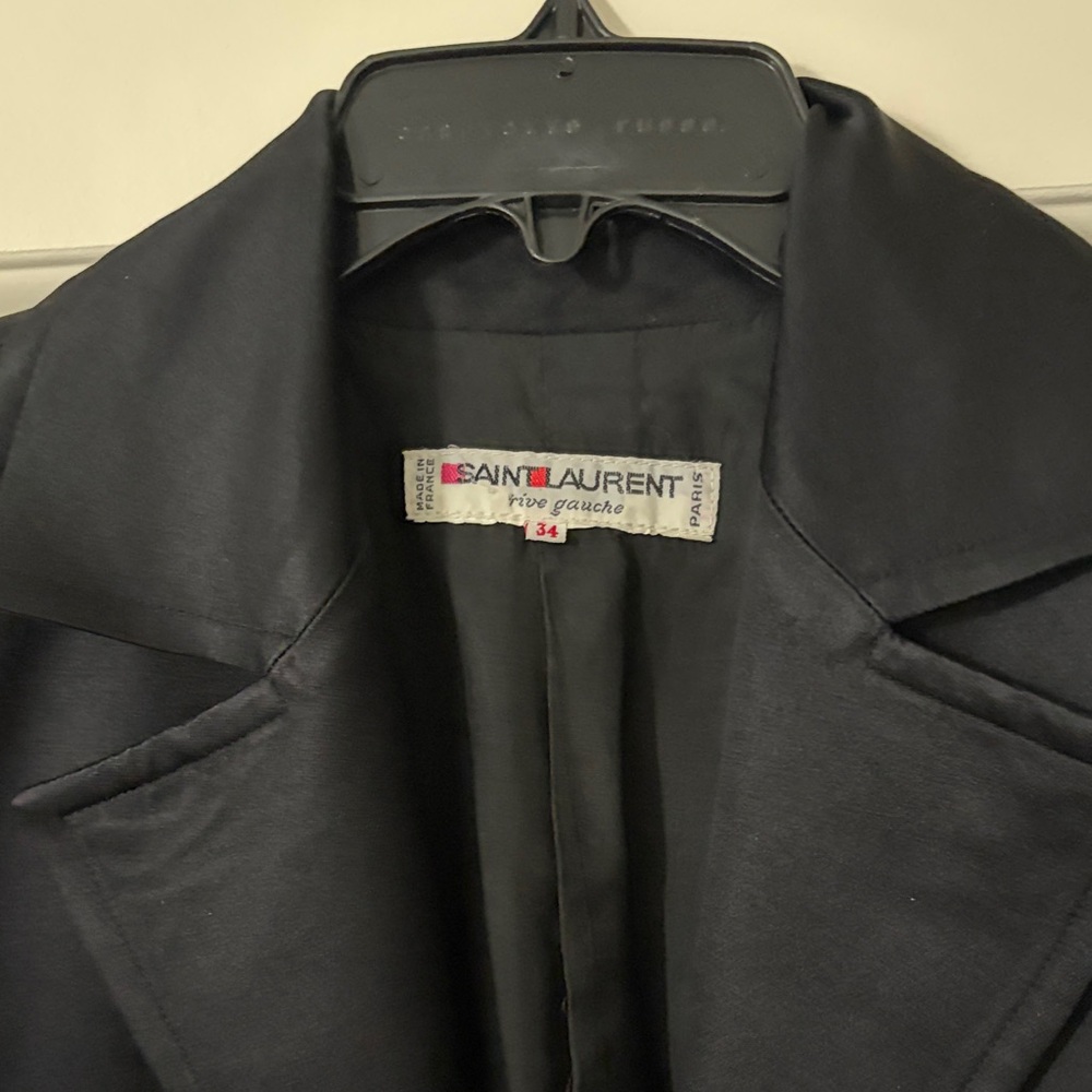 Saint Laurent Midnight Black Jacket